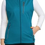 33,000ft Women's Lightweight Running Vest Outerwear with Pockets, Windproof Sleeveless Jacket for Golf Hiking Travel